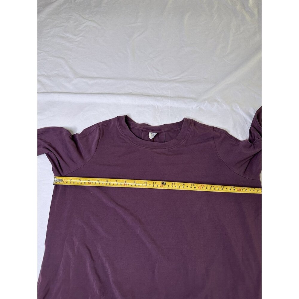 Athleta With Ease Top Women’s Burgundy Berry Small - Picture 5 of 8